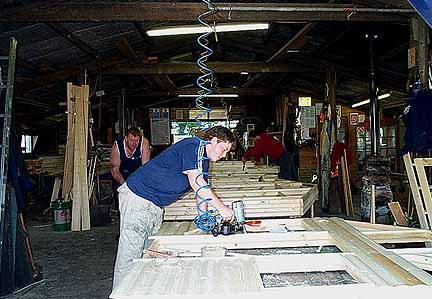 Shed construction